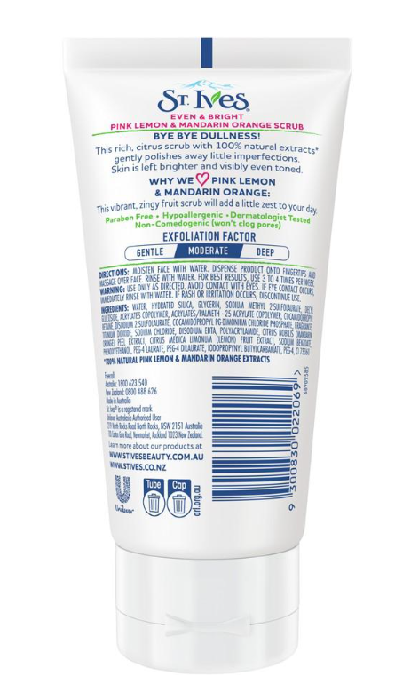 St Ives Fresh Skin Scrub Apricot 150ml