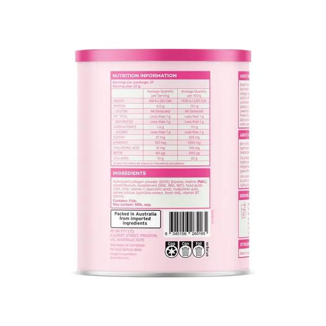 Bondi Protein Co. Beauty Collagen Mixed Berry 210g