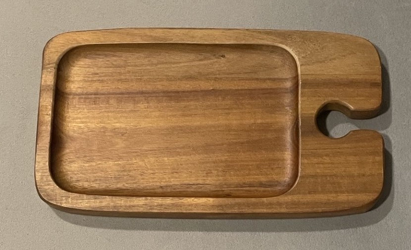 Appetizer & Wine Holder Tray