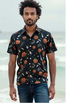 Men's Halloween Shirt - AOP