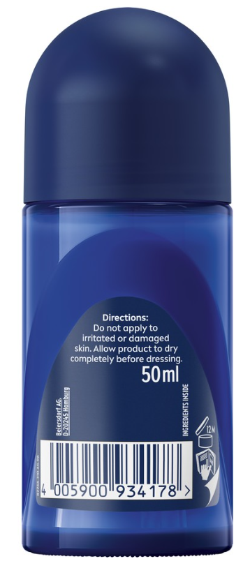 NIVEA MEN Intense Protection Strength Anti-perspirant Roll-On Deodorant 50ml