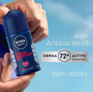 NIVEA MEN INTENSE PROTECTION Sport Anti-Perspirant Roll-On