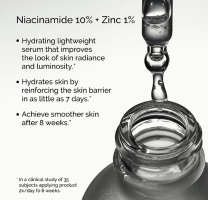 The Ordinary Niacinamide 10% + Zinc 1% 30ml