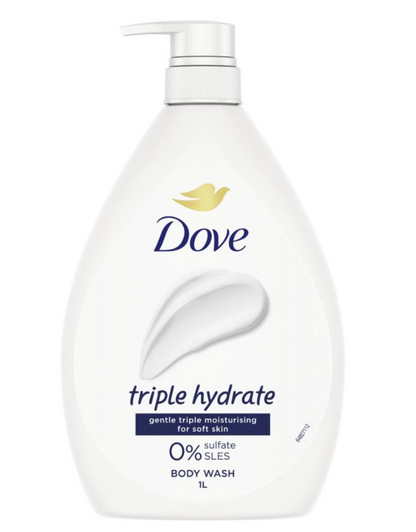 Triple Hydrate Body Wash - 1 Ltr