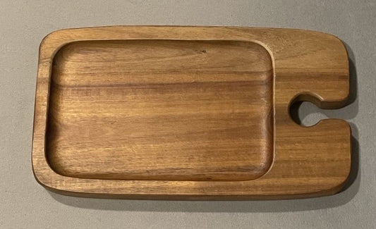 Appetizer & Wine Holder Tray