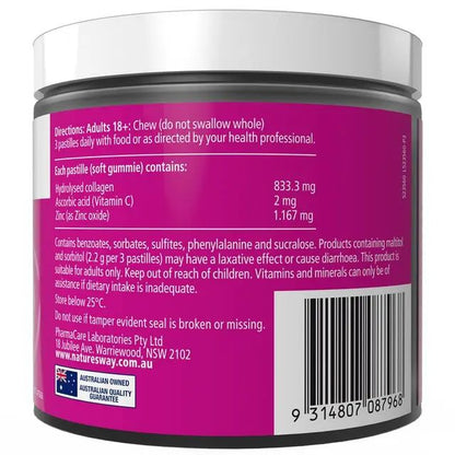 Nature's Way Beauty Collagen Peptides + Vit C 45 Gummies