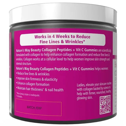 Nature's Way Beauty Collagen Peptides + Vit C 45 Gummies
