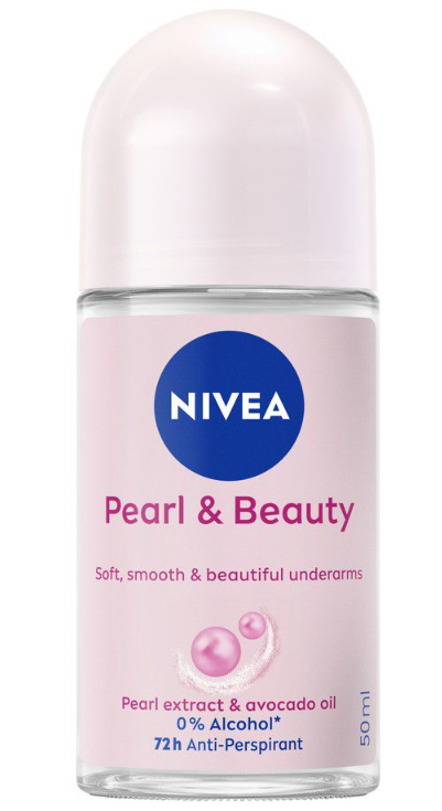 NIVEA 72h Pearl & Beauty Anti-perspirant Roll-on 50ml