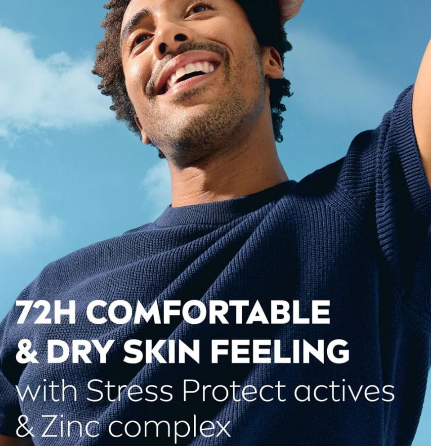 NIVEA MEN Intense Protection Strength Anti-perspirant Roll-On Deodorant 50ml