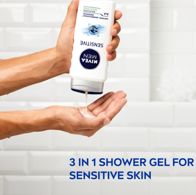 NIVEA MEN Sensitive Shower Gel 500ml