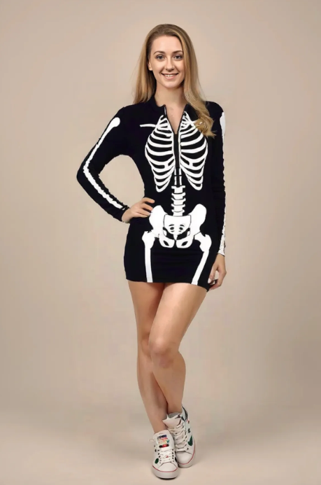 Skeleton Dress Halloween