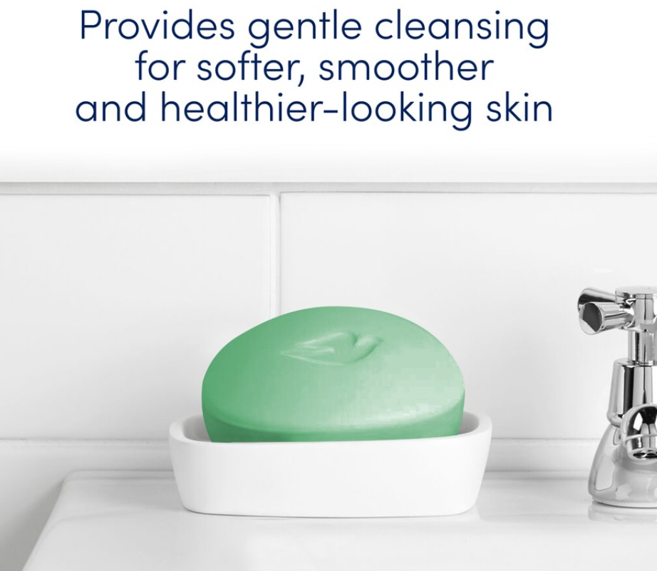 Dove Beauty Cream Bar Cucumber Soap 360g (4 Bars)